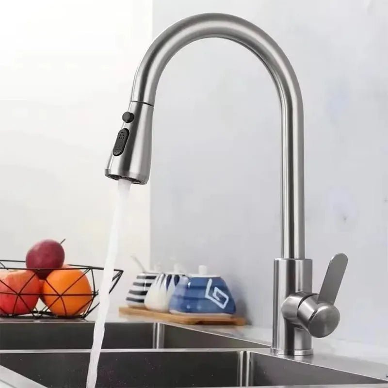 Stainless Steel Pull - Out Faucet - SmooveGroove