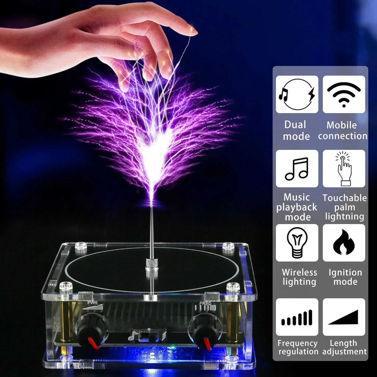 Tesla Coil Wireless Speaker - SmooveGroove